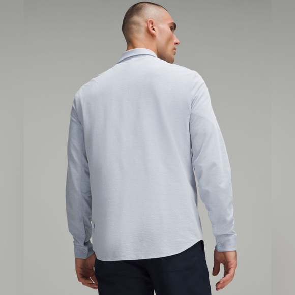 Lululemon Mens Commission Long-Sleeve Shirt Size Large - Picture 3 of 9